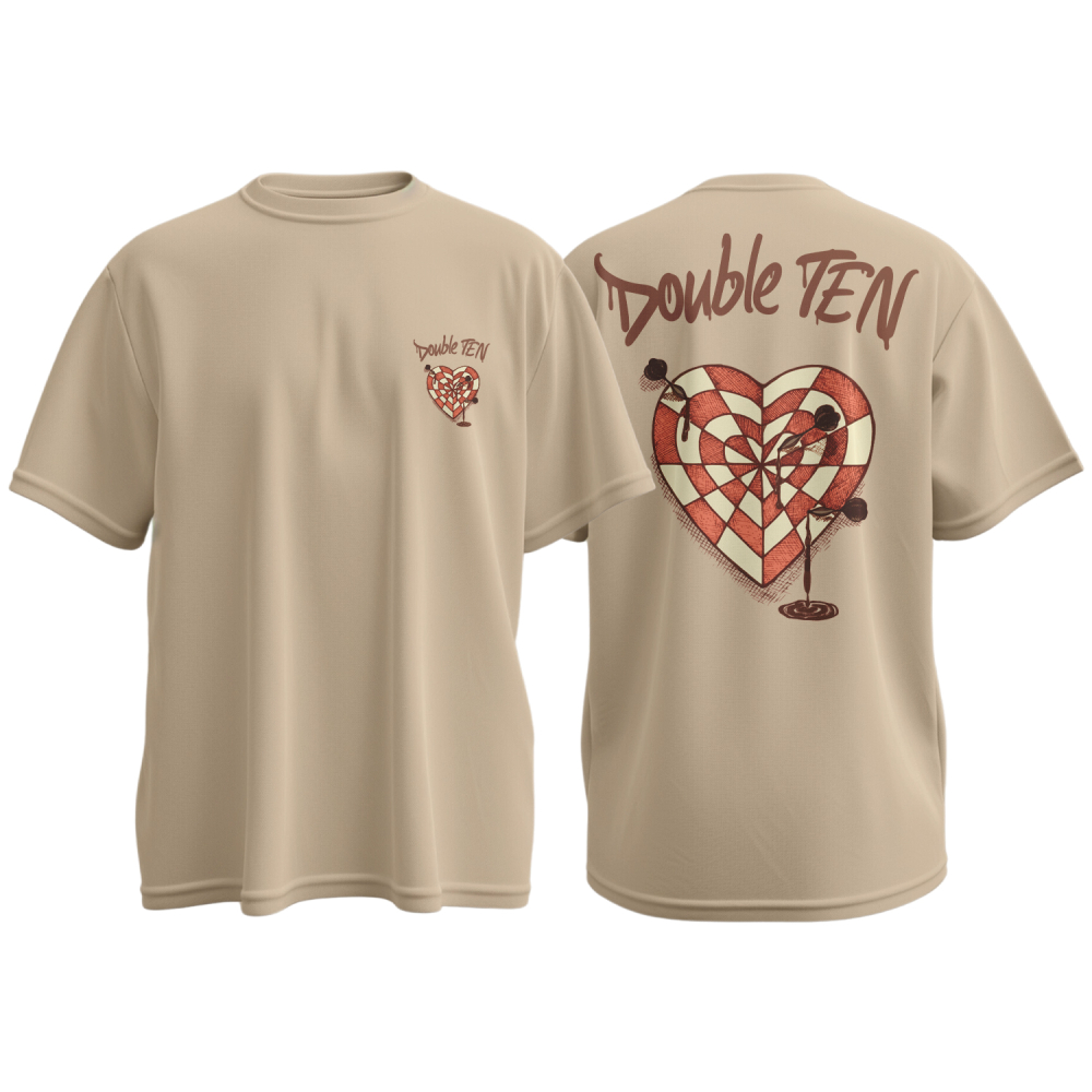 DOUBLE TEN HEARTS SHIRT